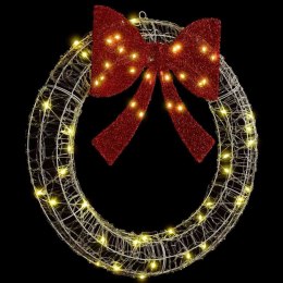 WIANEK ZE LED LIGHTS CIEPŁA BIEL 75CM AKRYL