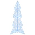 CHOINKA Z 100 DIODAMI LED ZIMNA BIAŁA 120CM AKRYL