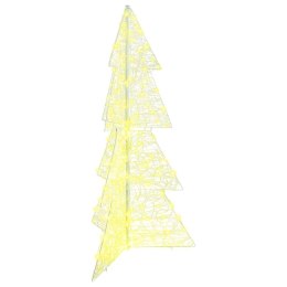 CHOINKA Z 160 DIODAMI LED CIEPŁA BIEL 150CM AKRYL