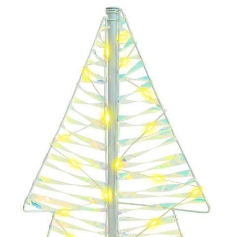 CHOINKA Z 160 DIODAMI LED CIEPŁA BIEL 150CM