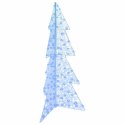 CHOINKA Z 160 DIODAMI LED NIEBIESKI 150CM AKRYL