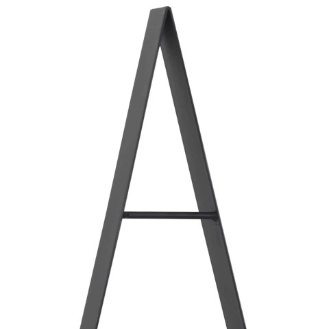 METALOWA CHOINKA ŚWIĄTECZNA Z PODSTAWĄ CZARNY 150CM STAL