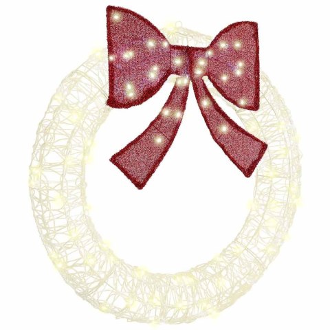 WIANEK ZE LED LIGHTS CIEPŁA BIEL 90CM AKRYL