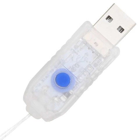 WIANEK ZE LED LIGHTS NIEBIESKI 120CM AKRYL