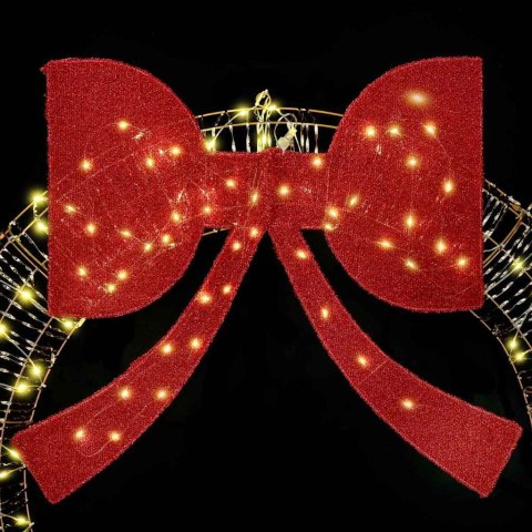 WIANEK Z 150 DIODAMI LED CIEPŁA BIEL 120CM PET