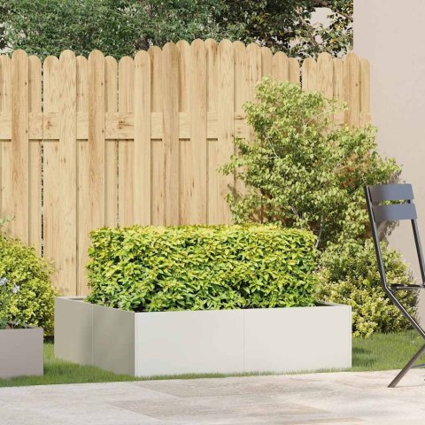 DONICZKA BIAŁA 100X100X30CM STALOWA