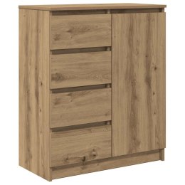 KOMODA Z SZUFLADAMI ARTISAN OAK 71X35X84CM DREWNO KLEJONE