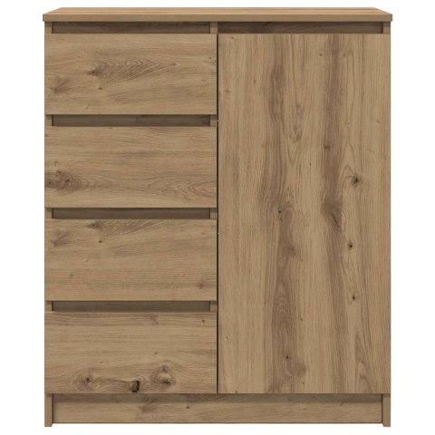 KOMODA Z SZUFLADAMI ARTISAN OAK 71X35X84CM DREWNO KLEJONE