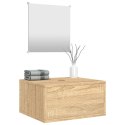 2-CZĘŚCIOWY ZESTAW MEBLI ŁAZIENKOWYCH KOLOR DĘBU