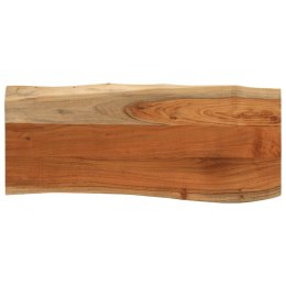 BLAT DO STOŁU 100X40X3,8CM DREWNO AKACJOWE NATURALNA KRAWĘDŹ