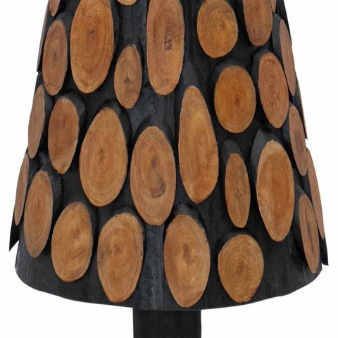 CHOINKA Z PODSTAWĄ BRĄZOWY 120CM LITE DREWNO TEKOWE