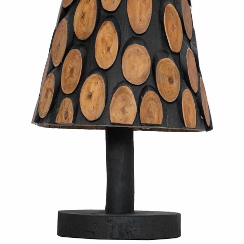 CHOINKA Z PODSTAWĄ BRĄZOWY 90CM LITE DREWNO TEKOWE