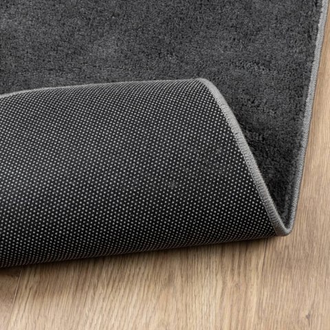 DYWAN OVIEDO Z KRÓTKIM WŁOSIEM ANTRACYTOWY 240X240CM