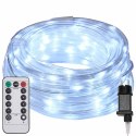 LINA ŚWIETLNA Z 1200 DIODAMI LED ZIMNA BIEL 50M PVC