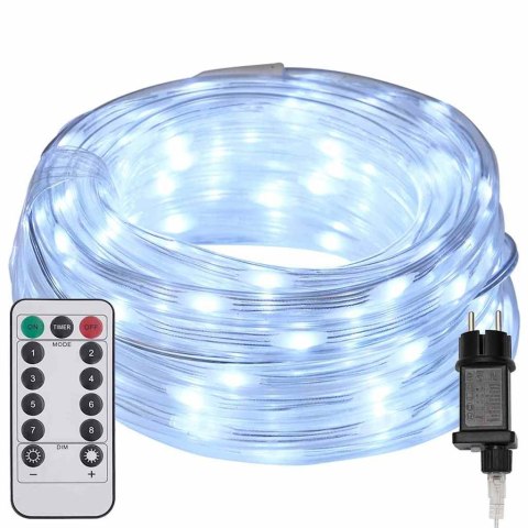 LINA ŚWIETLNA Z 1200 DIODAMI LED ZIMNA BIEL 50M PVC