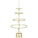 METALOWA CHOINKA ŚWIĄTECZNA ZŁOTY 60CM STAL MALOWANA PROSZKOWO
