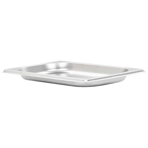 POJEMNIKI GASTRONOMICZNE 12 SZT. GN 1/4 20MM STAL NIERDZEWNA