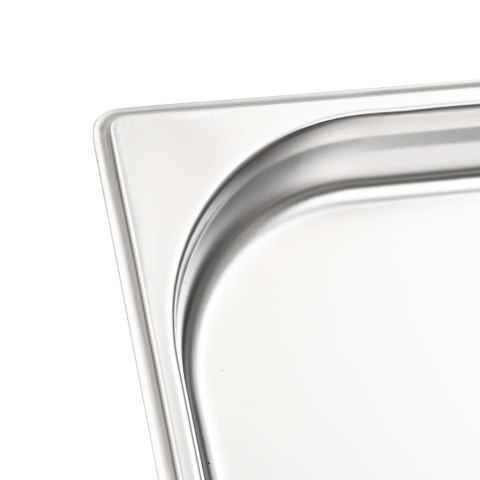 POJEMNIKI GASTRONOMICZNE 12 SZT. GN 1/4 20MM STAL NIERDZEWNA
