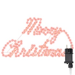 ZNAK ŚWIĄTECZNY CZERWONY 99X55X13CM ŻELAZO