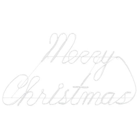 ZNAK ŚWIĄTECZNY CZERWONY 99X55X13CM ŻELAZO