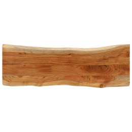 BLAT DO STOŁU 140X40X3,8CM DREWNO AKACJOWE NATURALNA KRAWĘDŹ