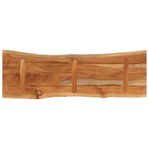 BLAT DO STOŁU 140X40X3,8CM DREWNO AKACJOWE NATURALNA KRAWĘDŹ