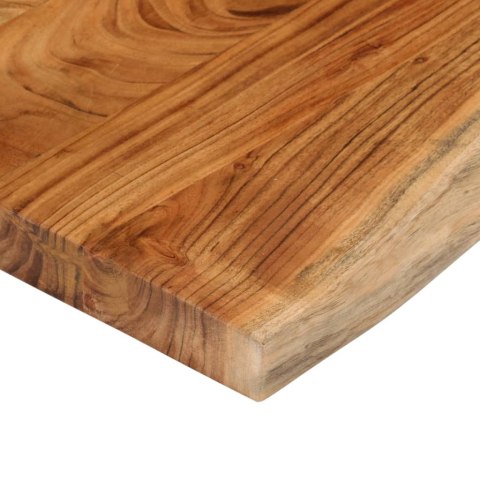 BLAT DO STOŁU 140X40X3,8CM DREWNO AKACJOWE NATURALNA KRAWĘDŹ