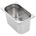 POJEMNIKI GASTRONOMICZNE 4 SZT. GN 1/4 150MM STAL NIERDZEWNA