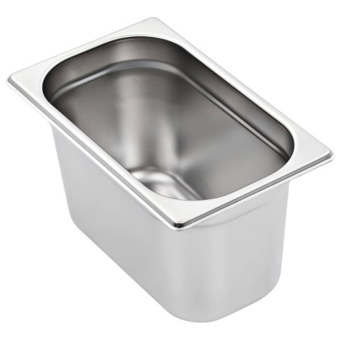POJEMNIKI GASTRONOMICZNE 4 SZT. GN 1/4 150MM STAL NIERDZEWNA