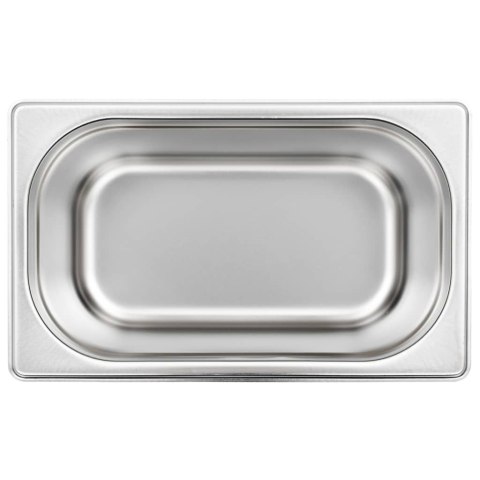 POJEMNIKI GASTRONOMICZNE 4 SZT. GN 1/4 150MM STAL NIERDZEWNA