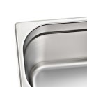 POJEMNIKI GASTRONOMICZNE 4 SZT. GN 1/4 150MM STAL NIERDZEWNA