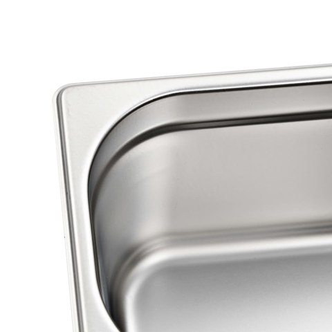 POJEMNIKI GASTRONOMICZNE 4 SZT. GN 1/4 150MM STAL NIERDZEWNA