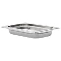 POJEMNIKI GASTRONOMICZNE 12 SZT. GN 1/4 40MM STAL NIERDZEWNA