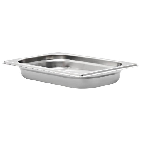 POJEMNIKI GASTRONOMICZNE 12 SZT. GN 1/4 40MM STAL NIERDZEWNA