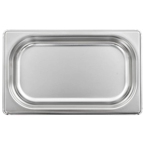 POJEMNIKI GASTRONOMICZNE 12 SZT. GN 1/4 40MM STAL NIERDZEWNA