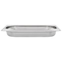 POJEMNIKI GASTRONOMICZNE 12 SZT. GN 1/4 40MM STAL NIERDZEWNA