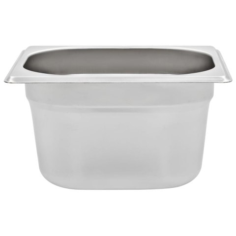 POJEMNIKI GASTRONOMICZNE 12 SZT. GN 1/6 100MM STAL NIERDZEWNA