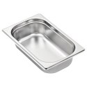 POJEMNIKI GASTRONOMICZNE 8 SZT. GN 1/4 65MM STAL NIERDZEWNA