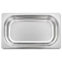 POJEMNIKI GASTRONOMICZNE 8 SZT. GN 1/4 65MM STAL NIERDZEWNA