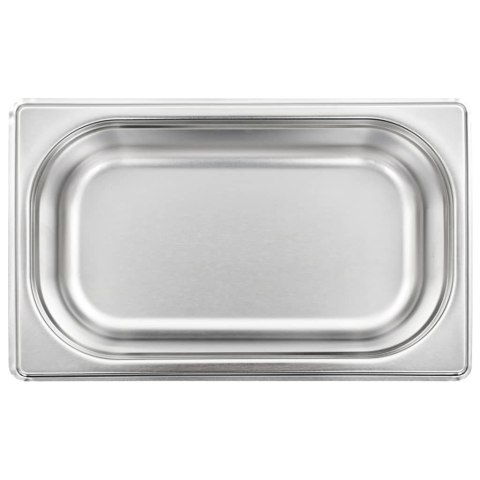 POJEMNIKI GASTRONOMICZNE 8 SZT. GN 1/4 65MM STAL NIERDZEWNA