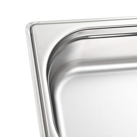 POJEMNIKI GASTRONOMICZNE 8 SZT. GN 1/4 65MM STAL NIERDZEWNA