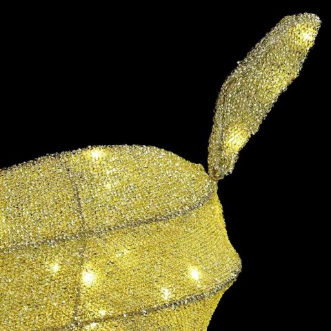 RODZINA RENIFERÓW 3 SZT. CIEPŁA BIEL 68X26X127CM TKANINA