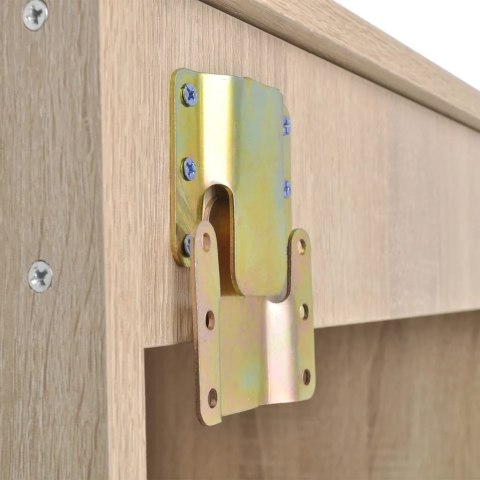 ZESTAW DO ŁAZIENKI Z UMYWALKĄ 7 ELEMENTÓW BEŻOWY