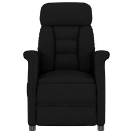 CZARNA FOTEL RECLINER CZARNY 70.5X96.5X95CM