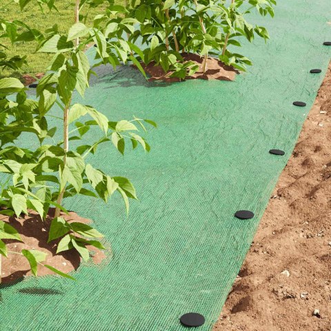 PLASTIKOWE KOŁKI 500 SZT. CZARNY 3X11CM Z TWORZYWA SZTUCZNEGO