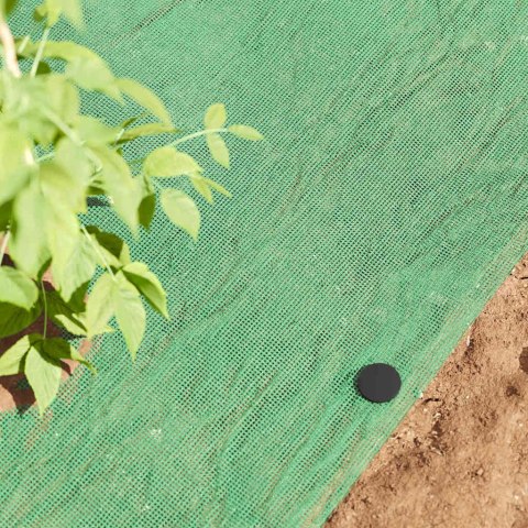 PLASTIKOWE KOŁKI 500 SZT. CZARNY 3X11CM Z TWORZYWA SZTUCZNEGO