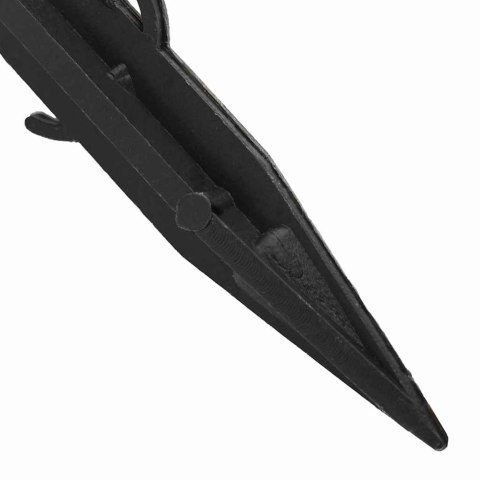 PLASTIKOWE KOŁKI 500 SZT. CZARNY 3X11CM Z TWORZYWA SZTUCZNEGO