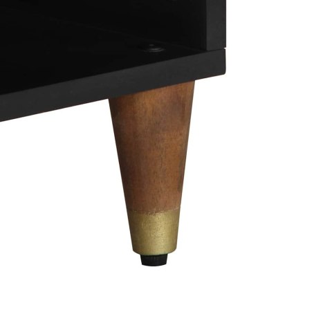 SZAFKA POD TELEWIZOR Z SZUFLADĄ BRĄZOWY 80X 33.5X 46CM