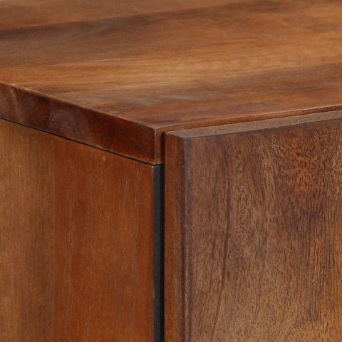 HIGHBOARD Z PÓŁKĄ BRĄZOWY 60X33.5X100CM LITE DREWNO MANGO