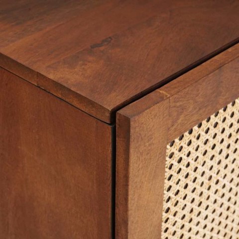 SZAFKA ŁAZIENKOWA Z PÓŁKĄ Z DRZWIAMI BRĄZOWY 38X33,5X58CM